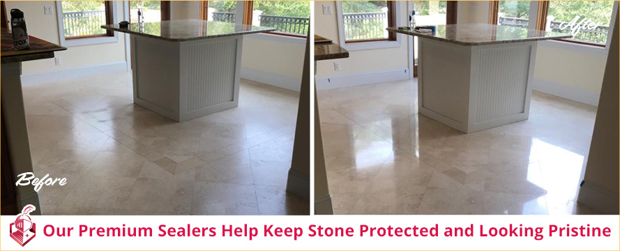 Our Premium Sealants Keep Stone Surfaces Looking Pristine and Protected