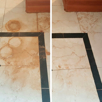 Marble Floor Cleaning Process