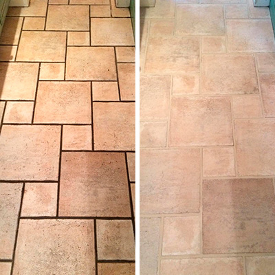 Travertine Cleaning and Sealing Service