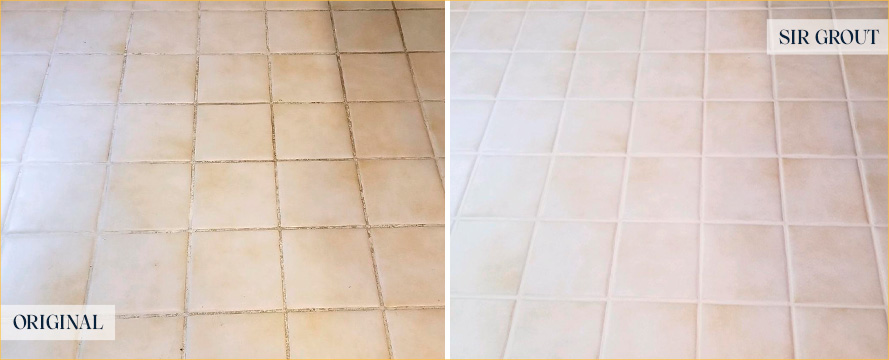 Floor Restored by Our Expert Tile and Grout Cleaners in Cornelius, NC