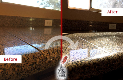 Residential Granite Honing And Polishing Sir Grout Charlotte